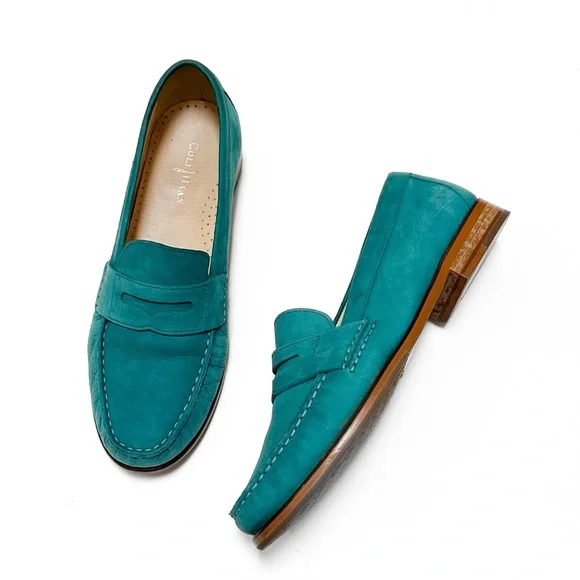 Cole Haan | Shoes | Cole Haan Womens Monroe Teal Suede  display picture 2
